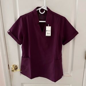 FIGS Deep Purple scrub set